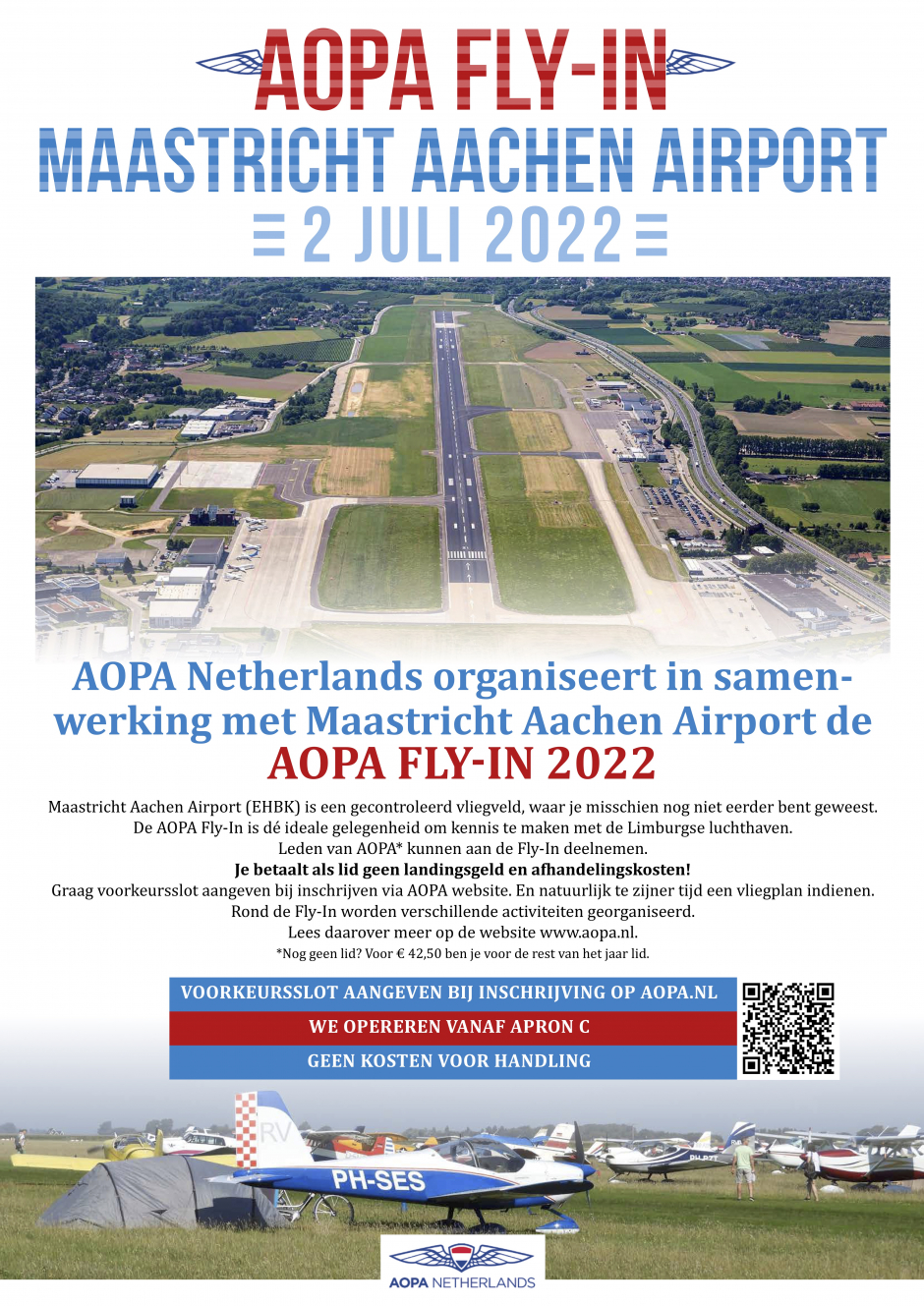 AOPA Fly In 2022 poster